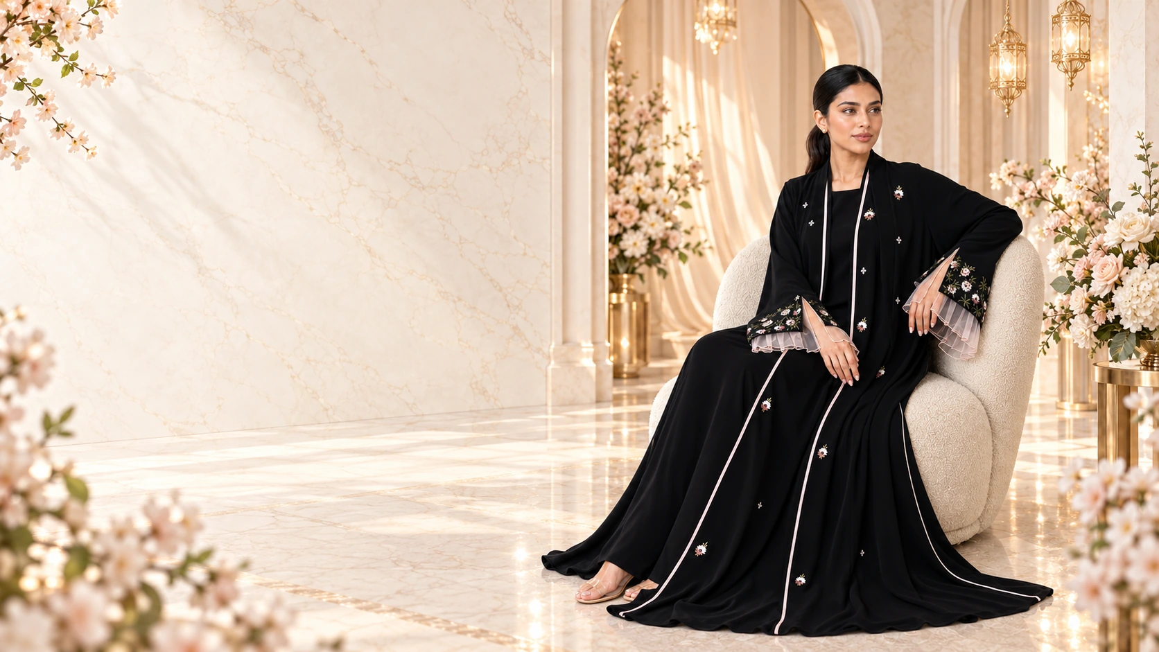 Kalimat floral fashion campaign