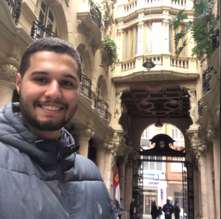 Mohammad Alsharkawi in Spain