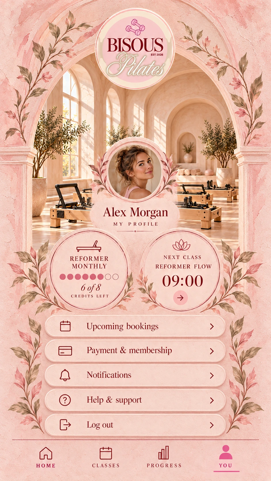 Profile and account