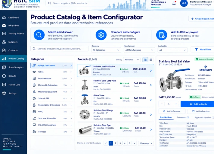 Product catalog